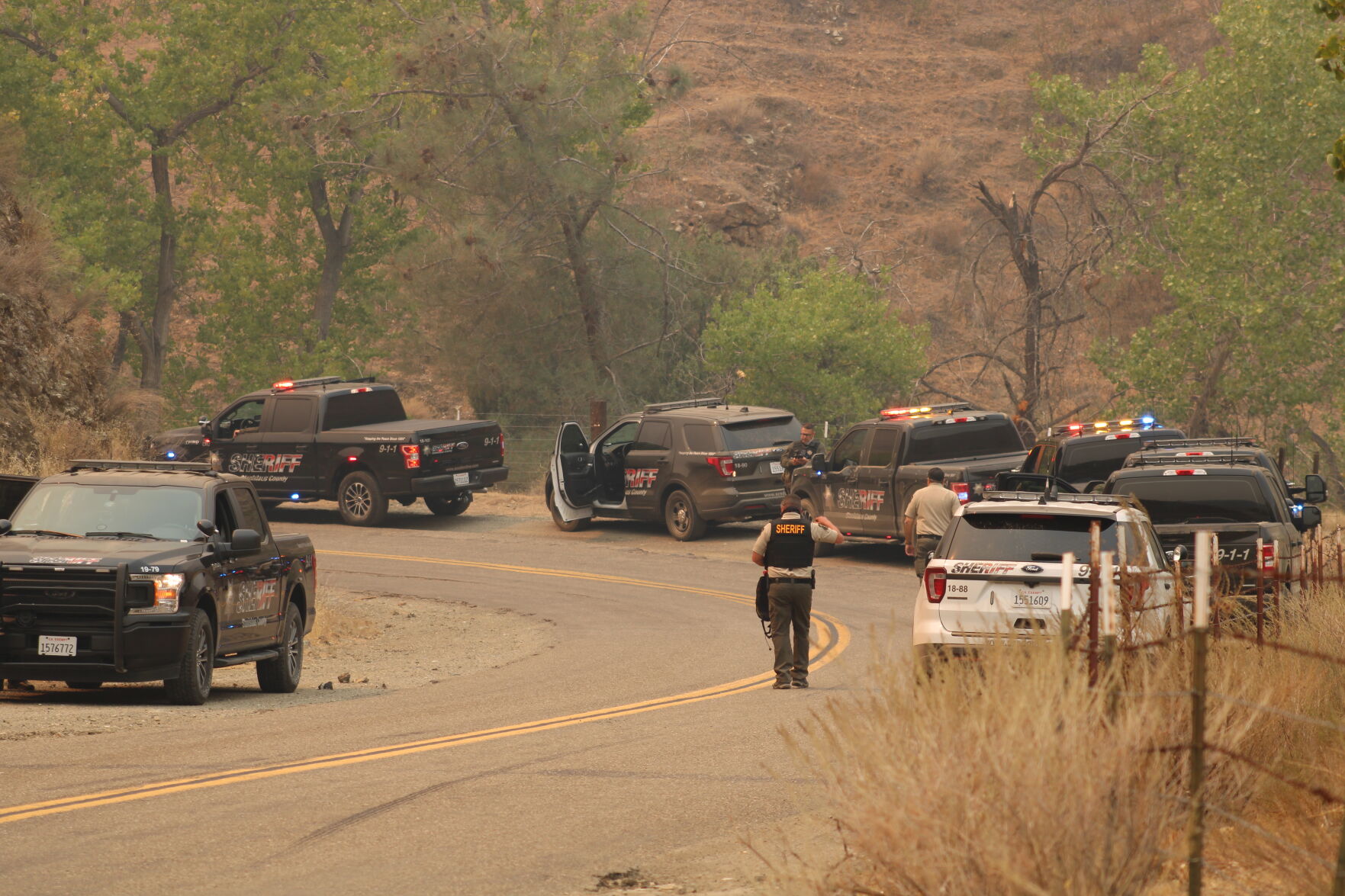 Del Puerto Canyon fire update
